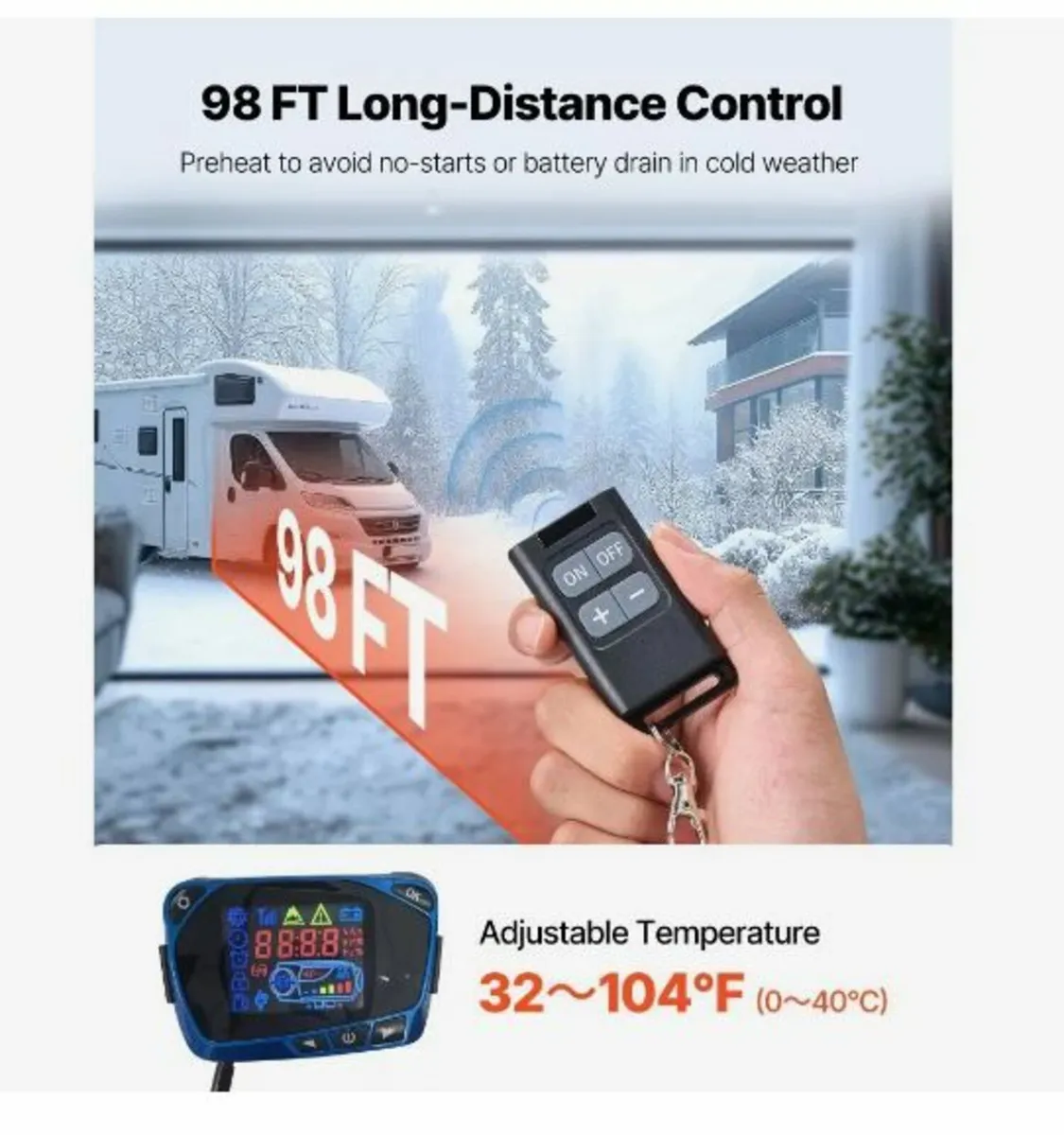 Diesel Air Heater, 12-24V 8KW - Image 3