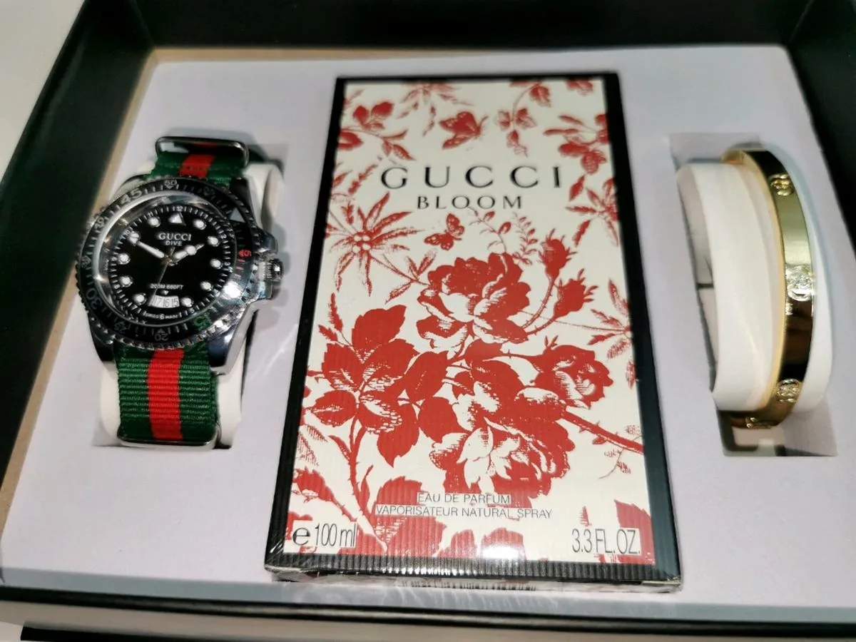 WATCH PARFUME AND BRACELET SET - Image 4