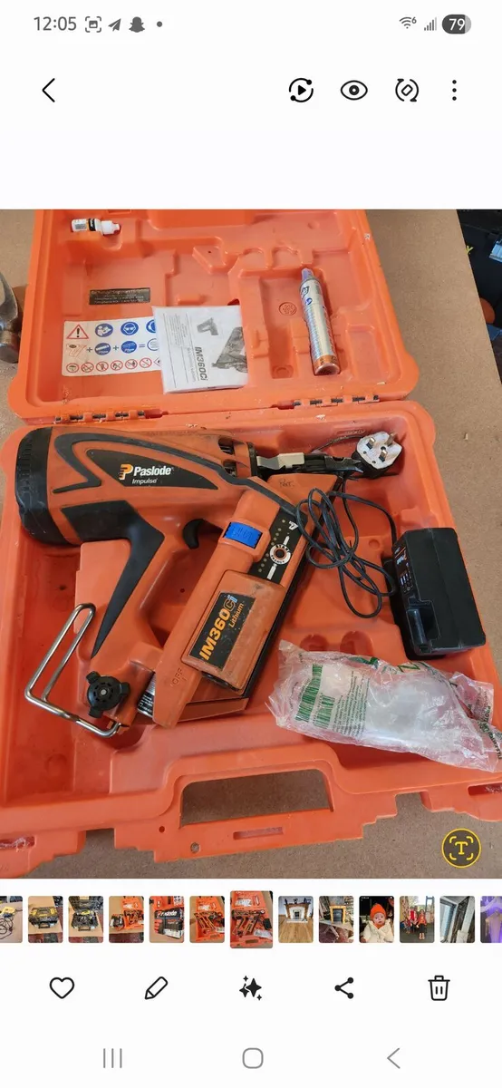 Paslode Nail Gun - Image 1