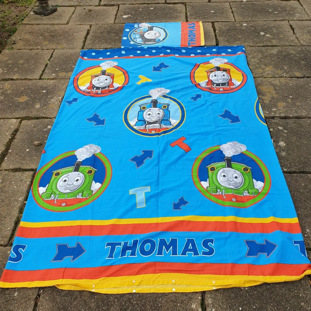 Thomas the tank single duvet and pillow case - Image 2