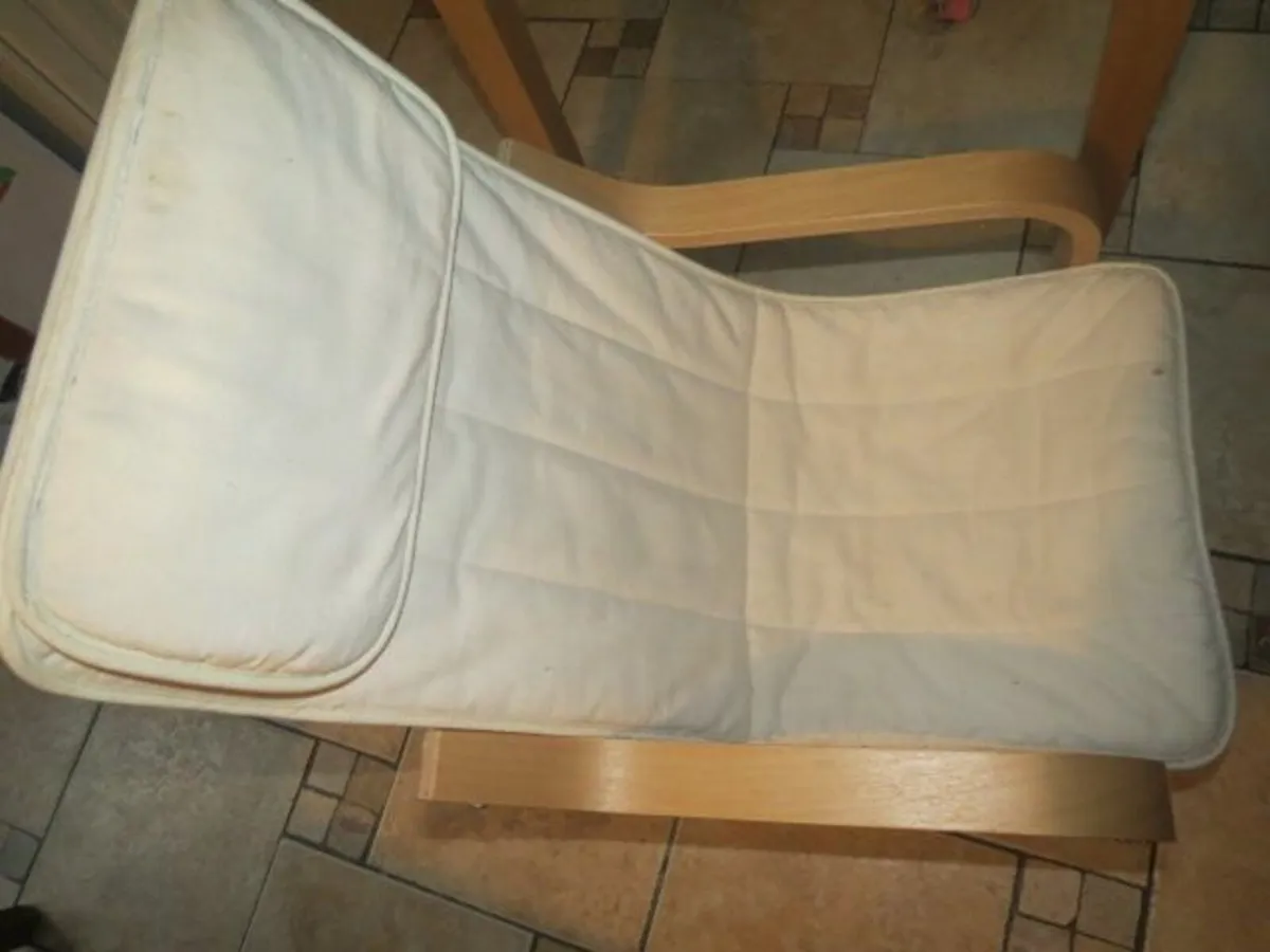 Kids IKEA armchair  with cream cover