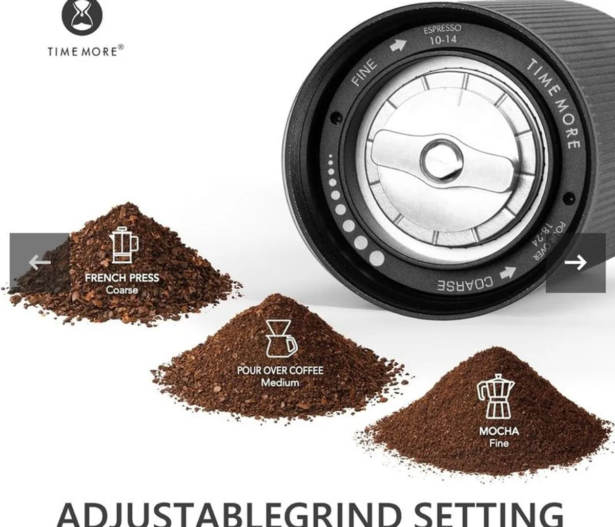 TIMEMORE Chestnut Manual Coffee Grinder - Image 3