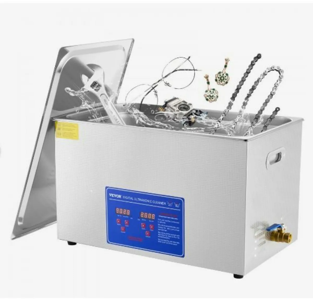 Professional Ultrasonic Cleaner, 30 L - Image 1