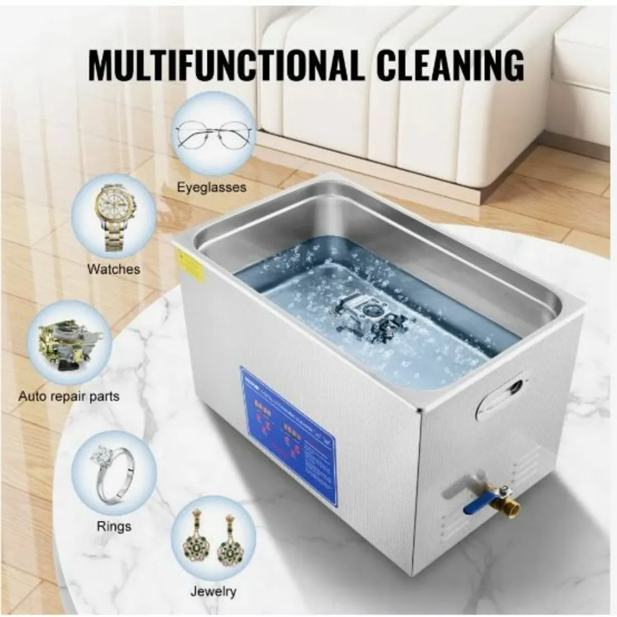 Professional Ultrasonic Cleaner, 30 L - Image 2