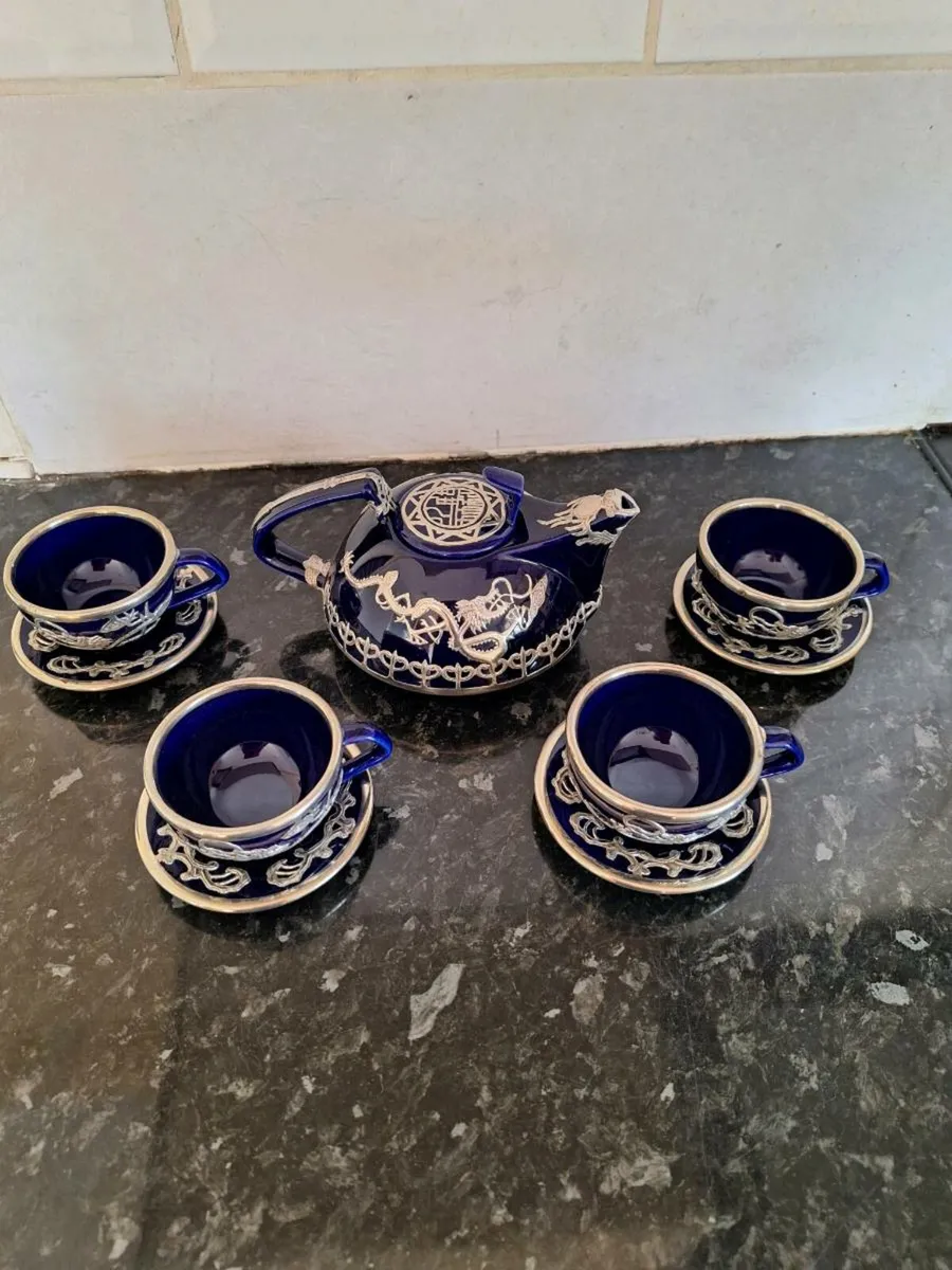 Vintage Chinese tea set - Image 2