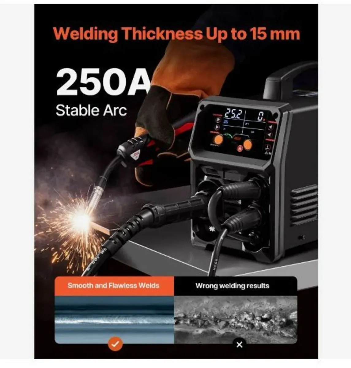 Pro MIG Welder, 250Amp - Image 3