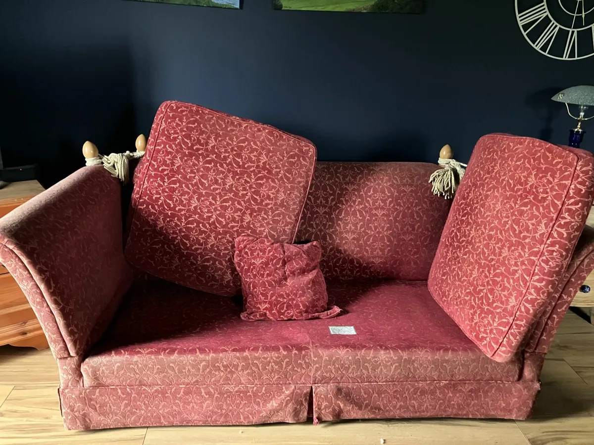 Hand made Laura Ashley Sofa - Image 4