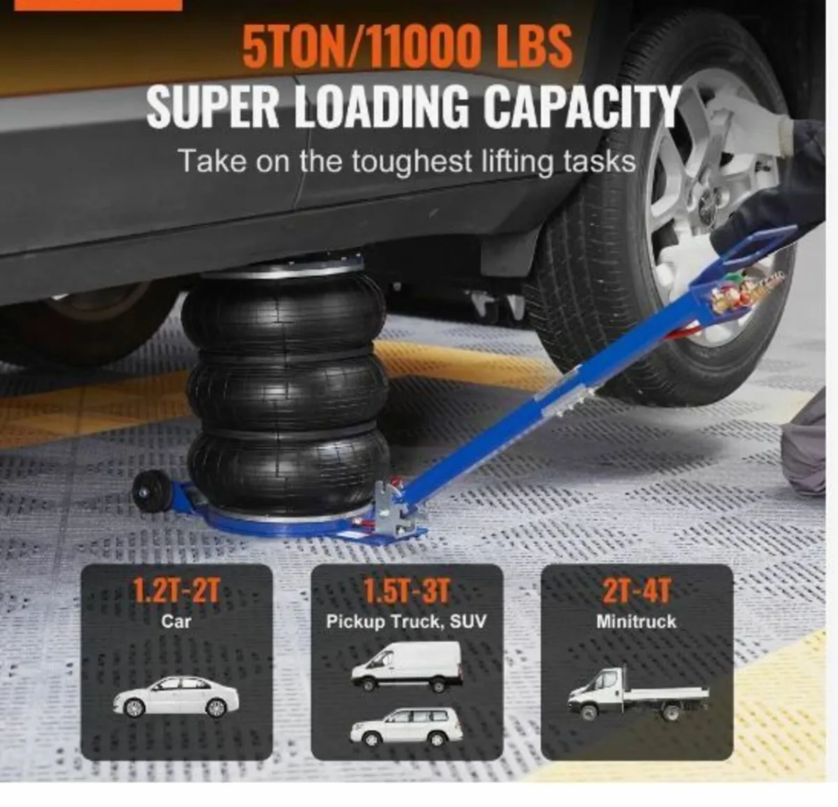 Air Jack, 5 Ton/11000 lbs - Image 2