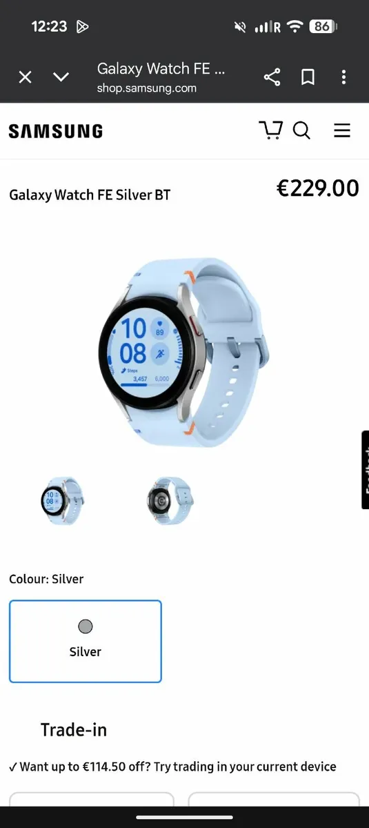 Samsung Galaxy Watch FE 40 mm 2024 - Image 1