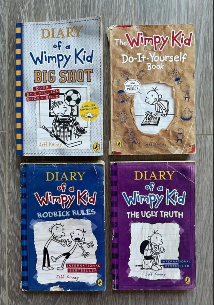 Kids Books - 7 Wimpy Kid Books - Image 3