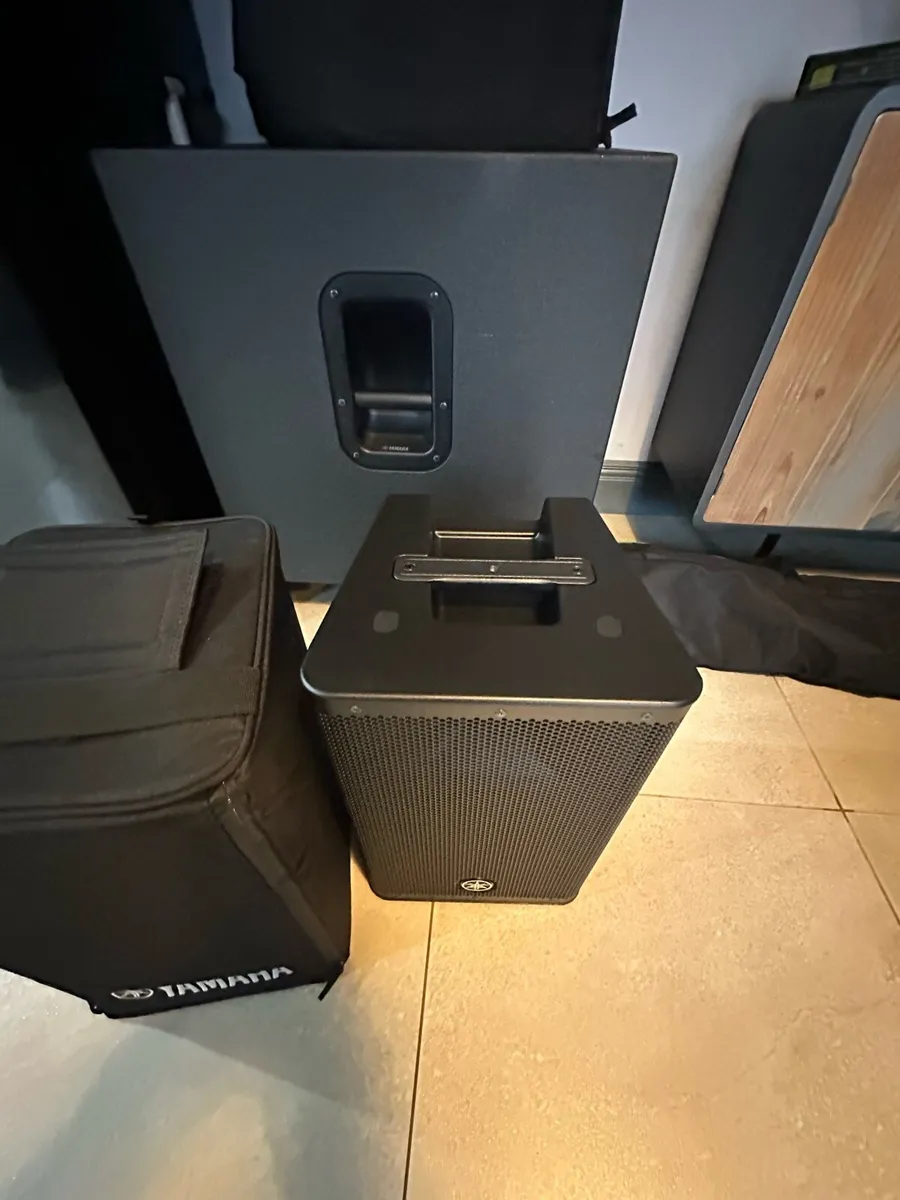 Yamaha dxr8 mark 2 and Yamaha dxs 15 mark 2 sub - Image 1