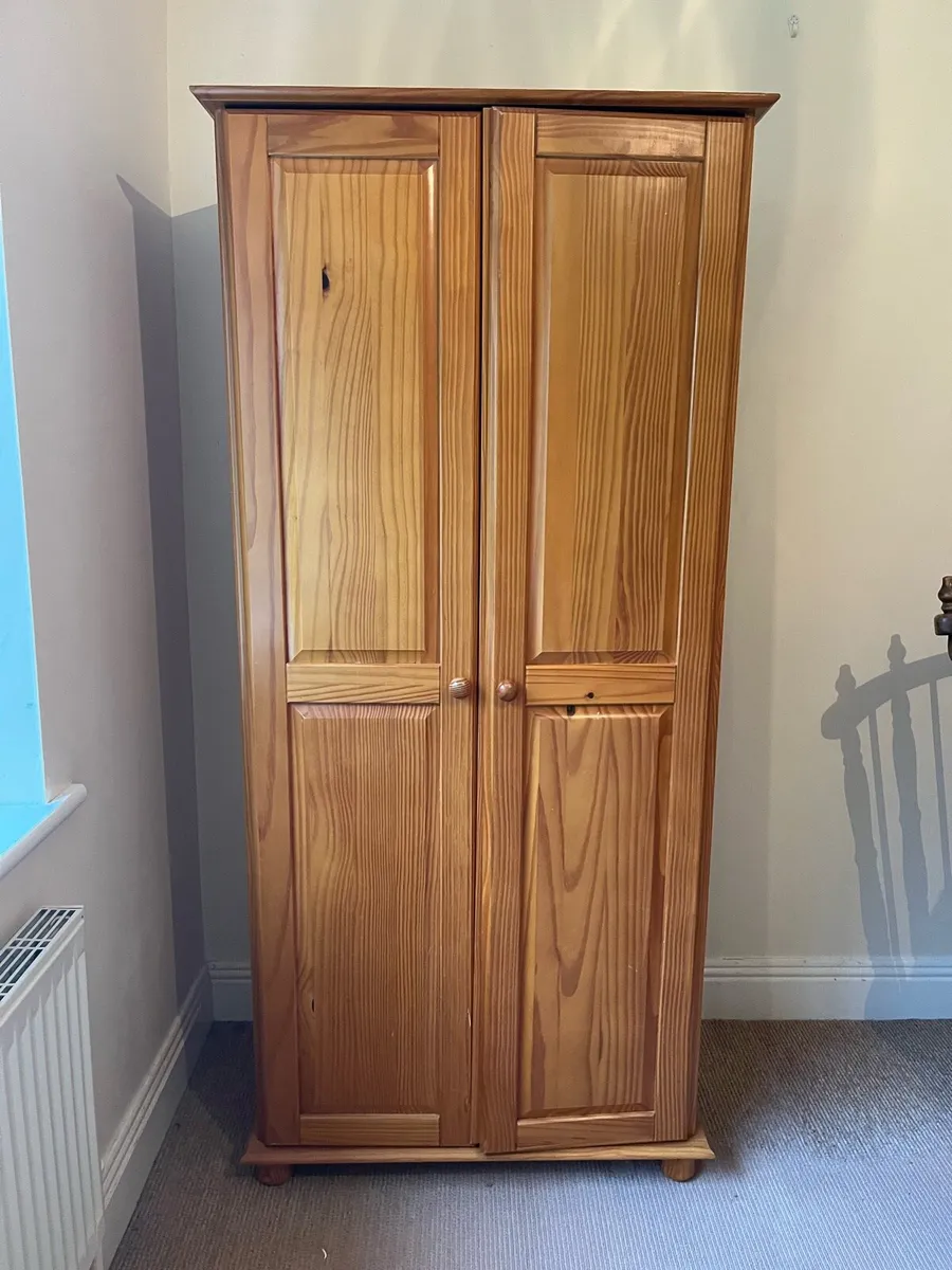 Wooden Wardrobe - Image 1