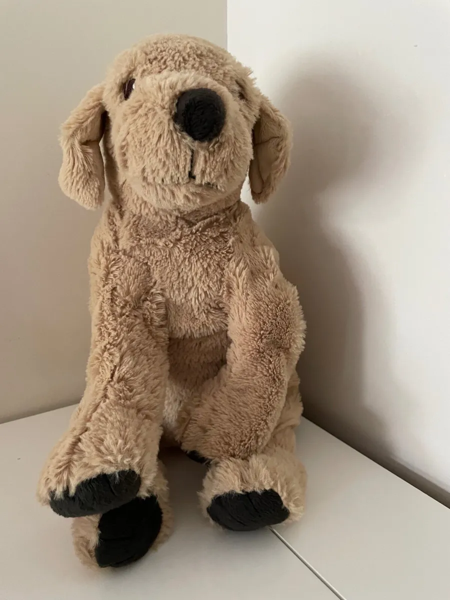 NEW Dog Teddy Soft Toy - 32cm - Image 1