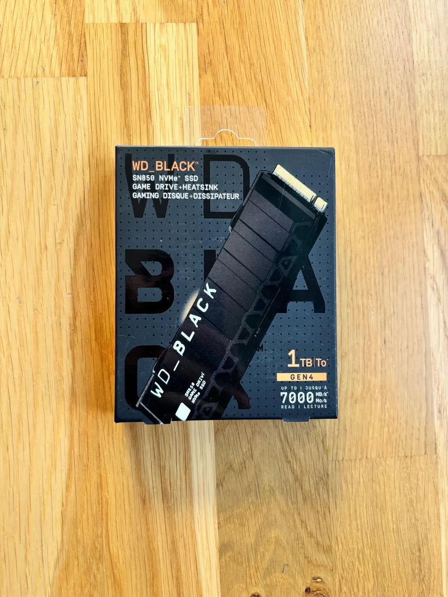 WD Black 1TB PS5-Compatible SSD - Image 1
