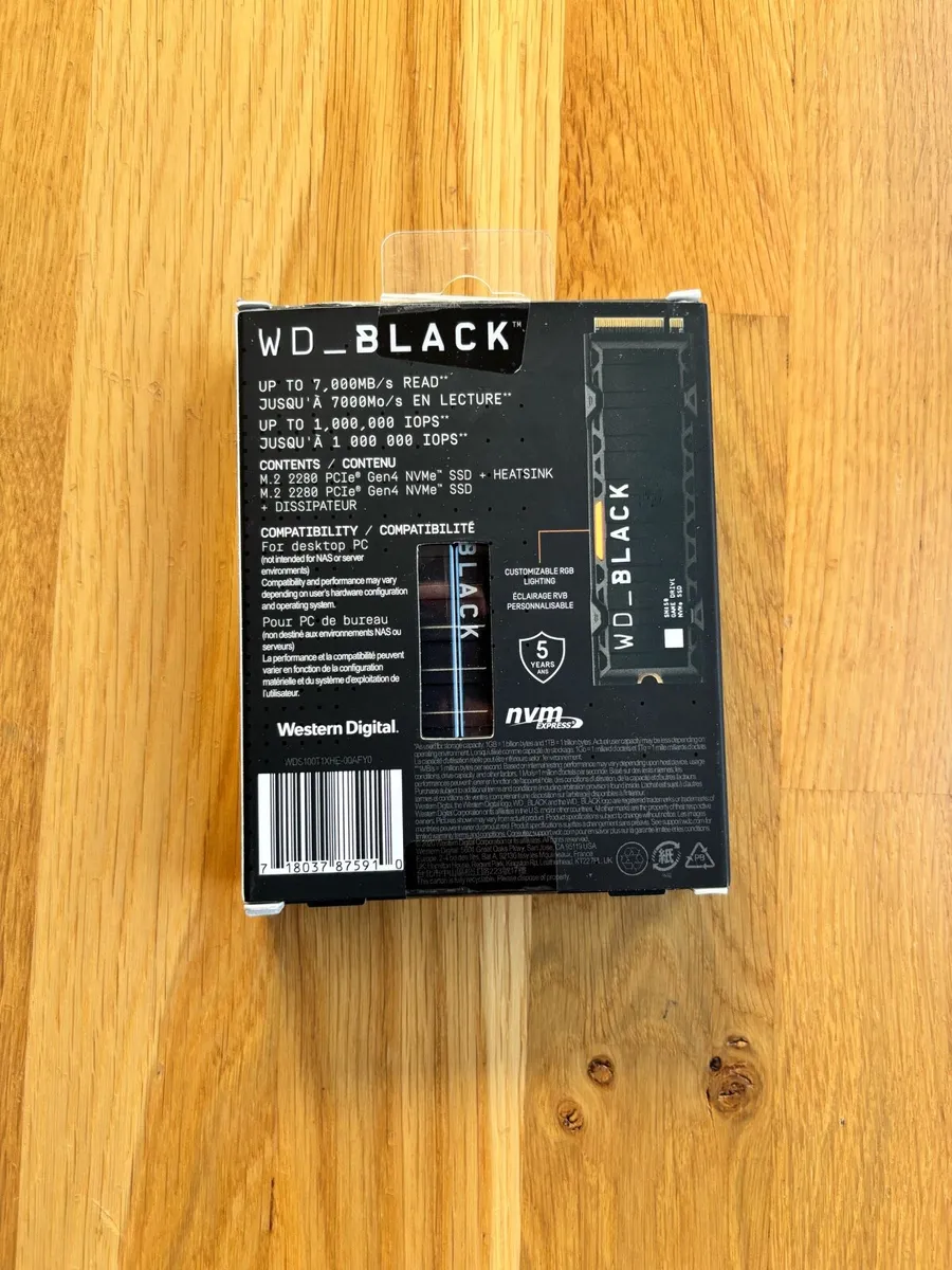 WD Black 1TB PS5-Compatible SSD - Image 3