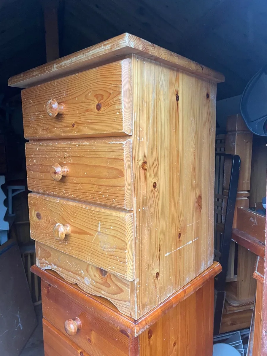 Pine bedside tables €40 each - Image 4