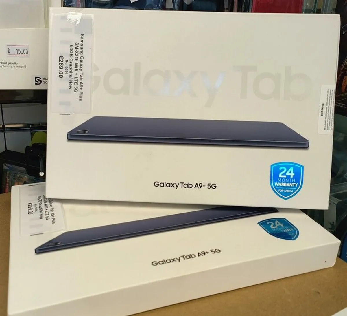 Samsung Galaxy Tab A9+ Plus SM-X216 Wifi + LTE 5G 64GB Graphite Brand New - Image 1
