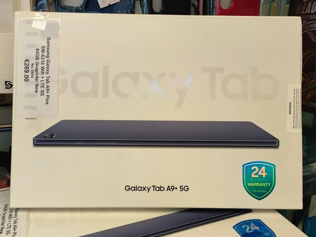 Samsung Galaxy Tab A9+ Plus SM-X216 Wifi + LTE 5G 64GB Graphite Brand New - Image 2