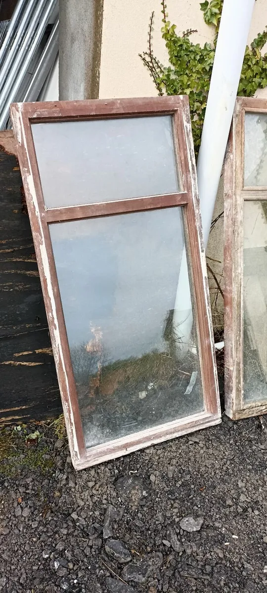 Three Teak Windows Double Glazed - Image 1