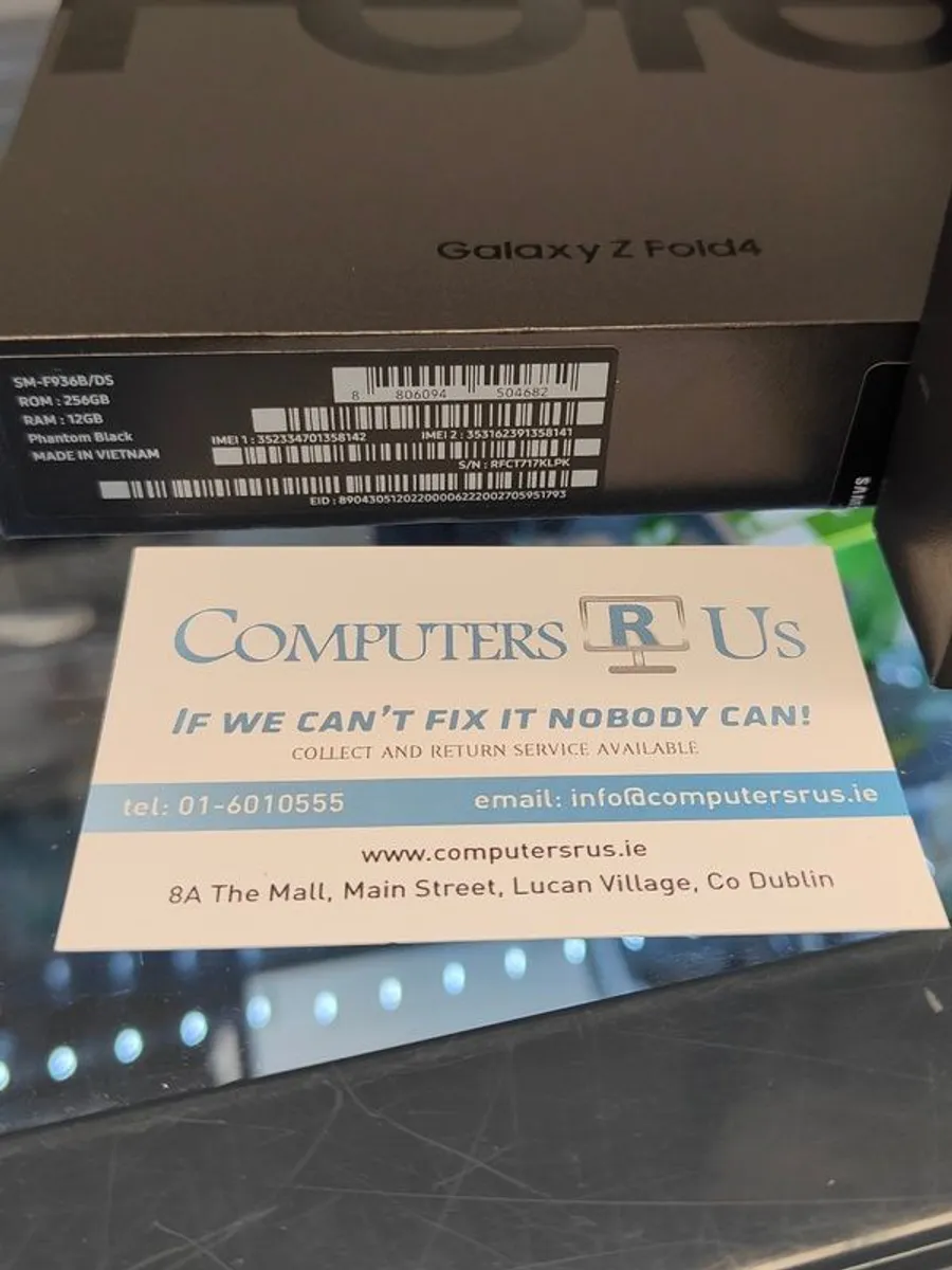 Samsung Galaxy Z Fold 4 - 256GB/ 12GB - Dual Sim Unlocked Phantom Black. - Image 2