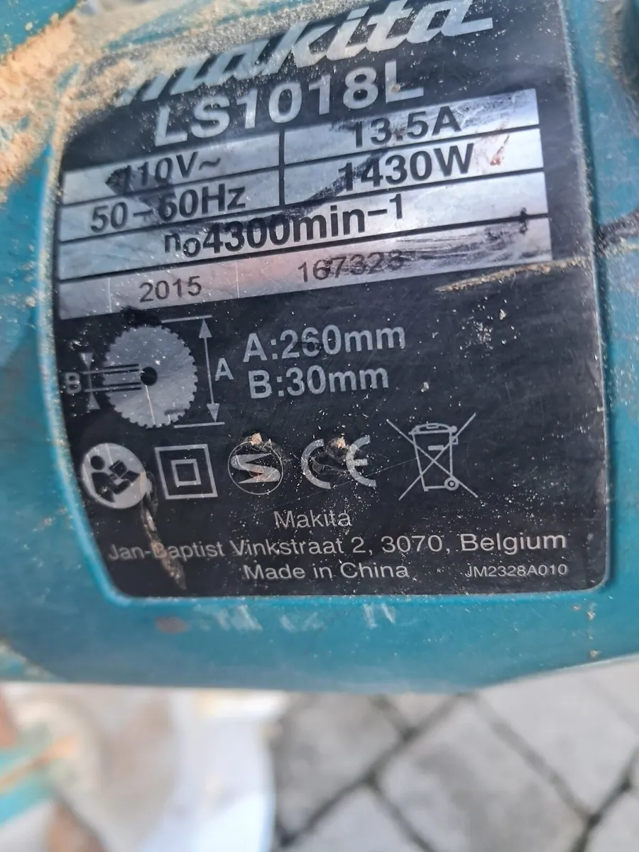 Makita chop saw - Image 3