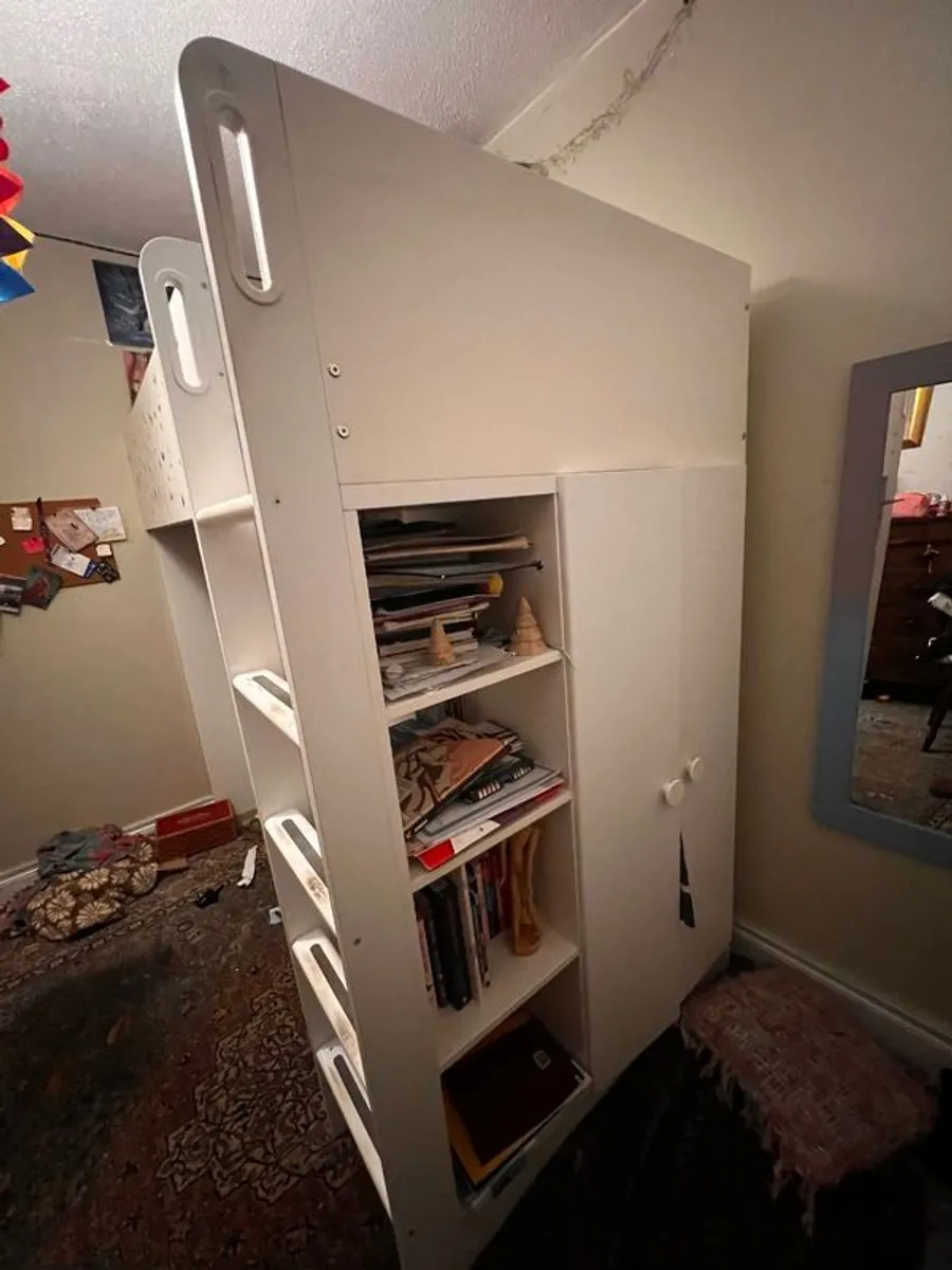 Bunk bed/desk/wardrobe Ikea Stuva - Image 3