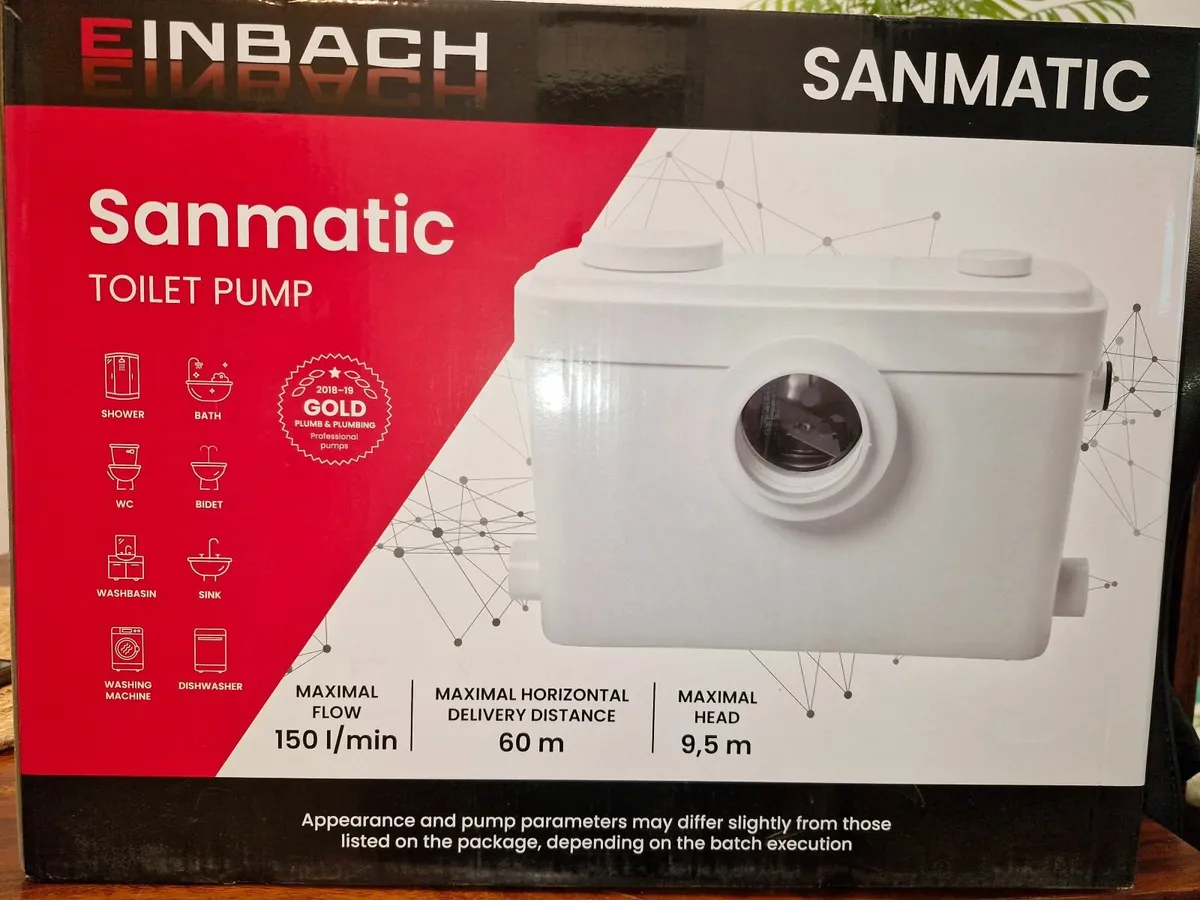 MACERATOR PUMP 600 W. EINBACH - Image 1