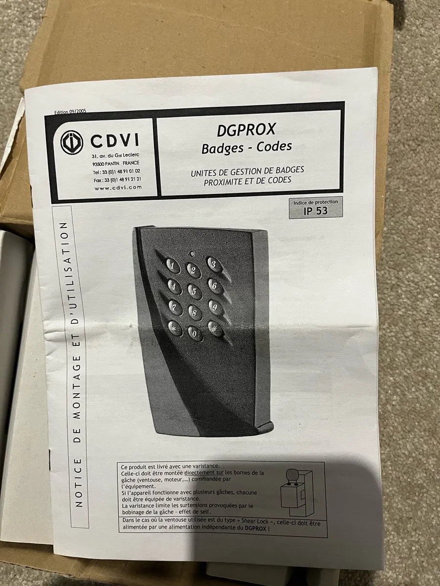 Access control keypad electric gate alarm - Image 2