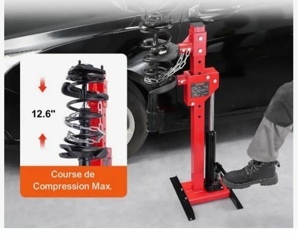 Strut Spring Compressor, 4.5 Ton - Image 2