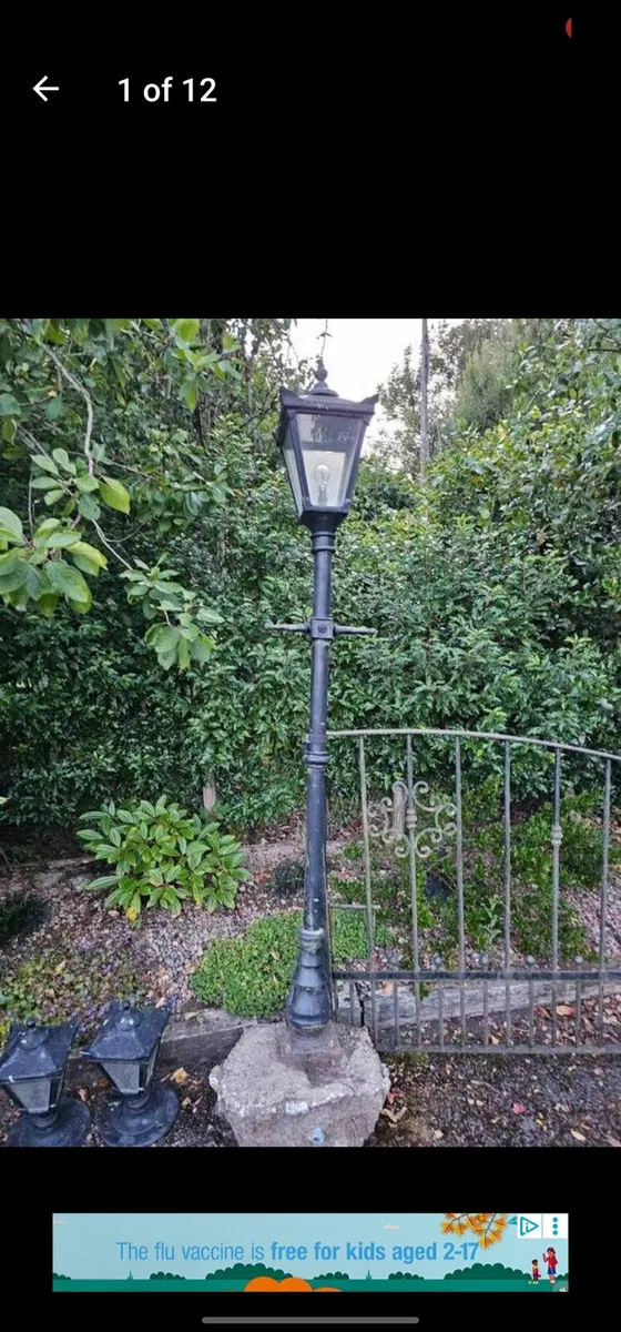 Cast Iron lamp post Harte Wexford Victorian Style - Image 1