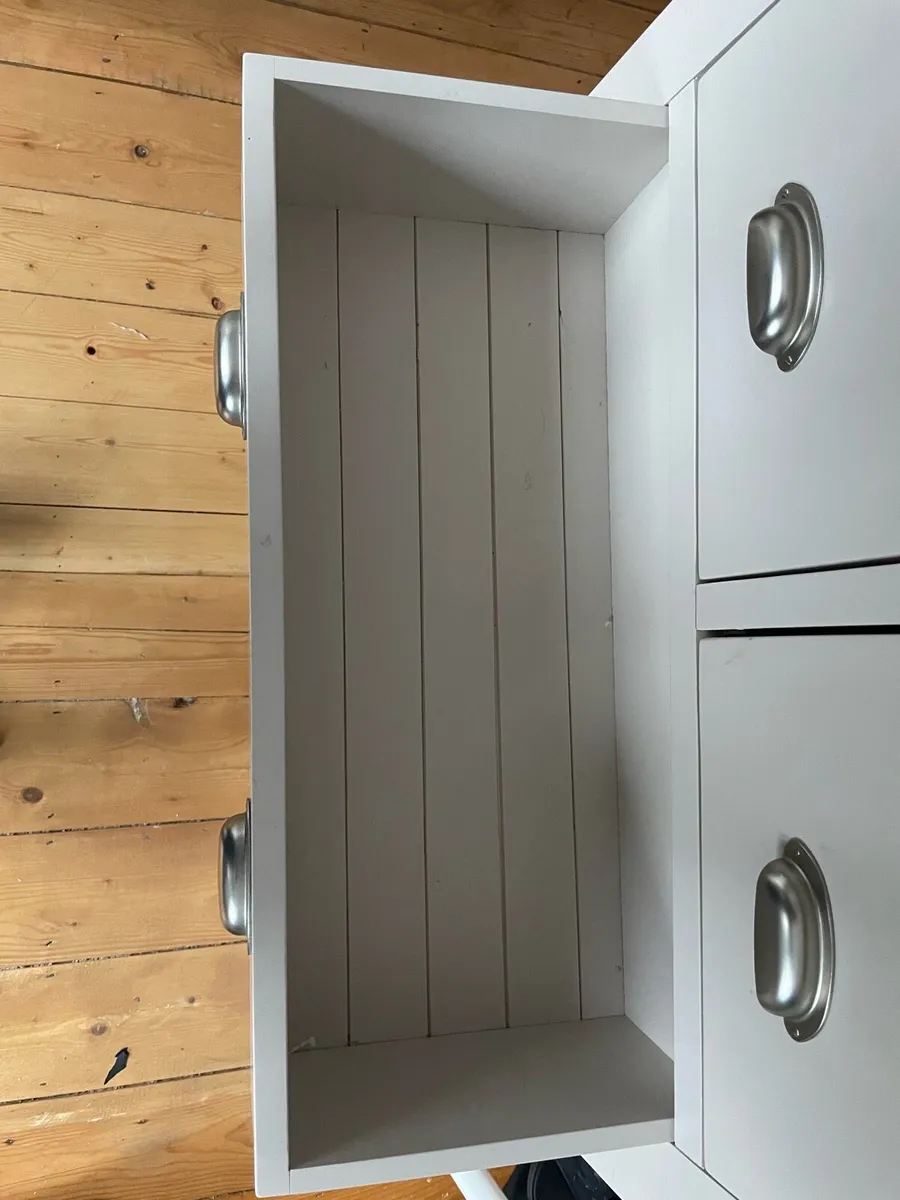 Chest of drawers with vanity mirror - Image 2