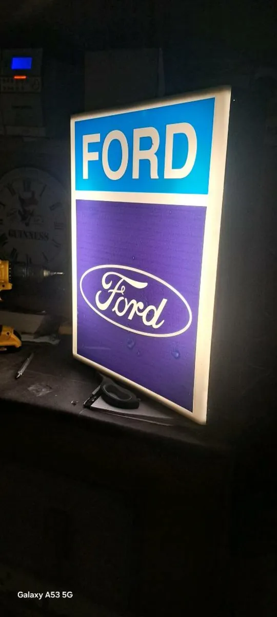 Ford  light up sign - Image 2