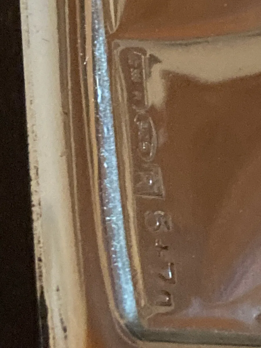 Italian Silver Madonna & Child plaque - Image 3