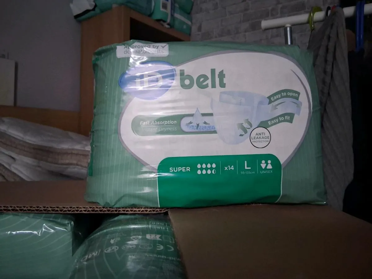 Id Belt Large nappies 3 Boxes - Image 1