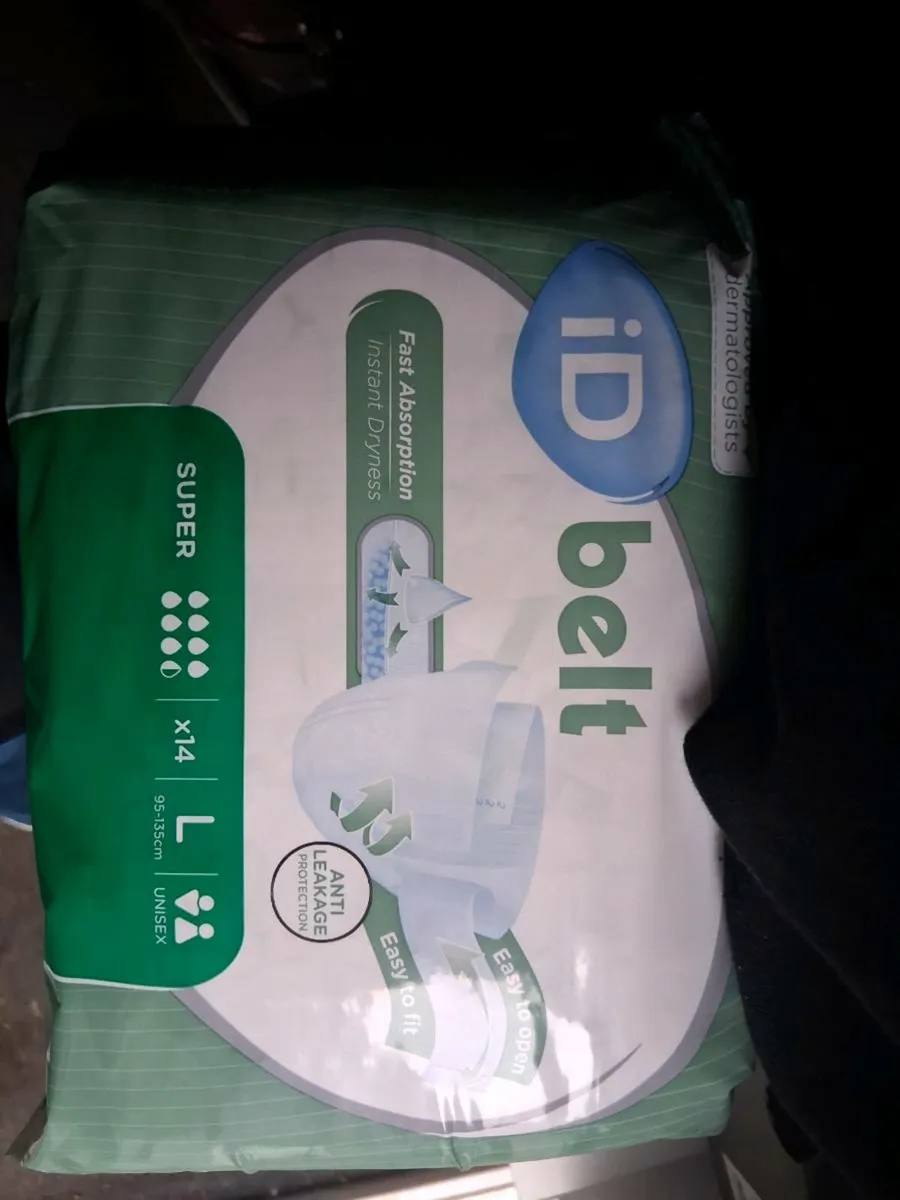 Id Belt Large nappies 3 Boxes - Image 2