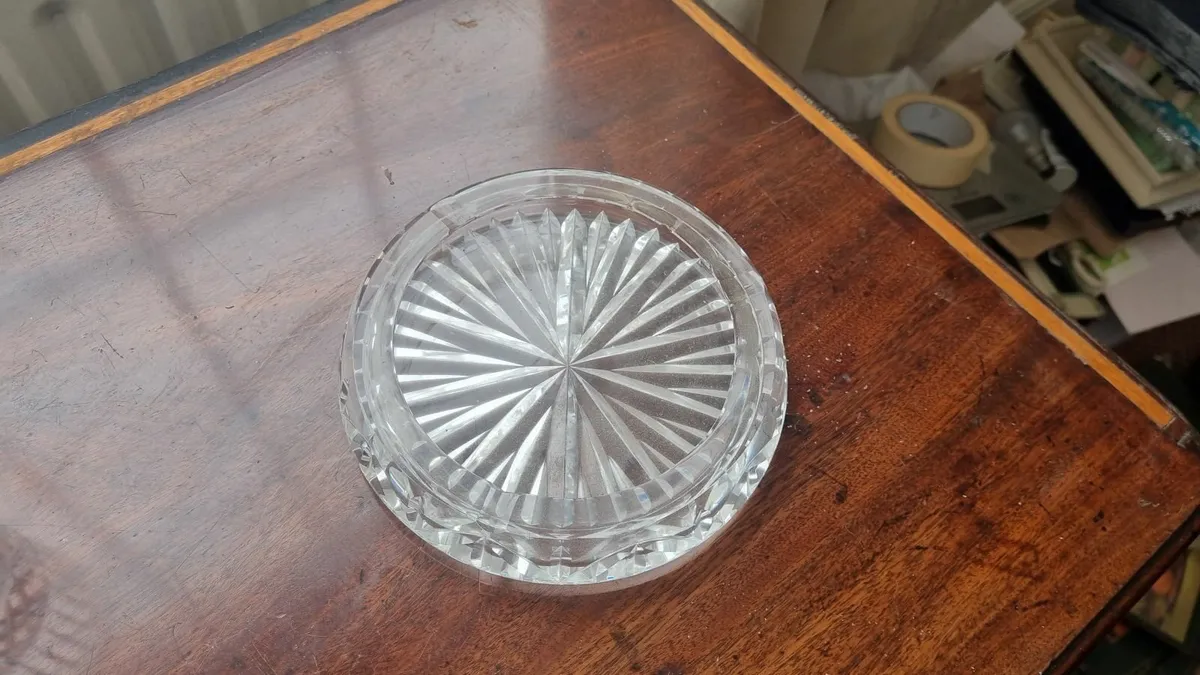 Vintage Waterford Crystal Ashtray - Image 2