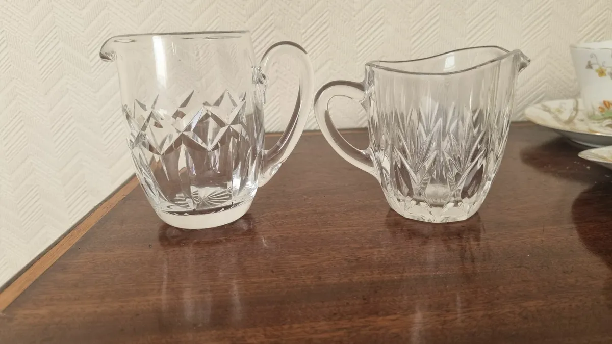 Vintage Waterford Crystal Jugs - Image 1