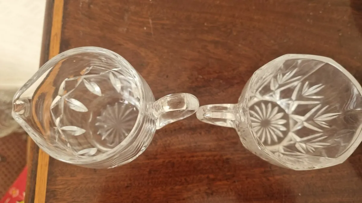 Vintage Waterford Crystal Jugs - Image 2