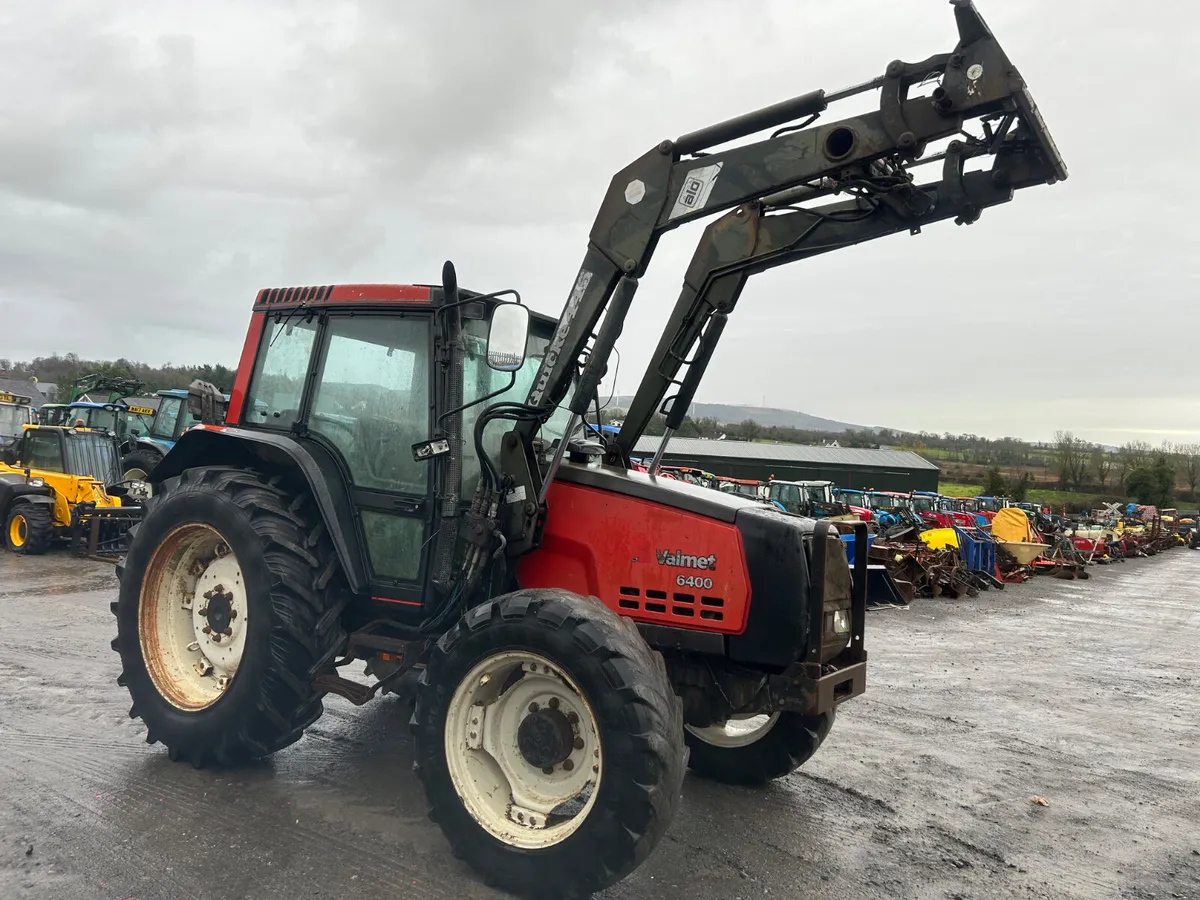 1997 Valmet 6400 with Quicke Loader - Image 3