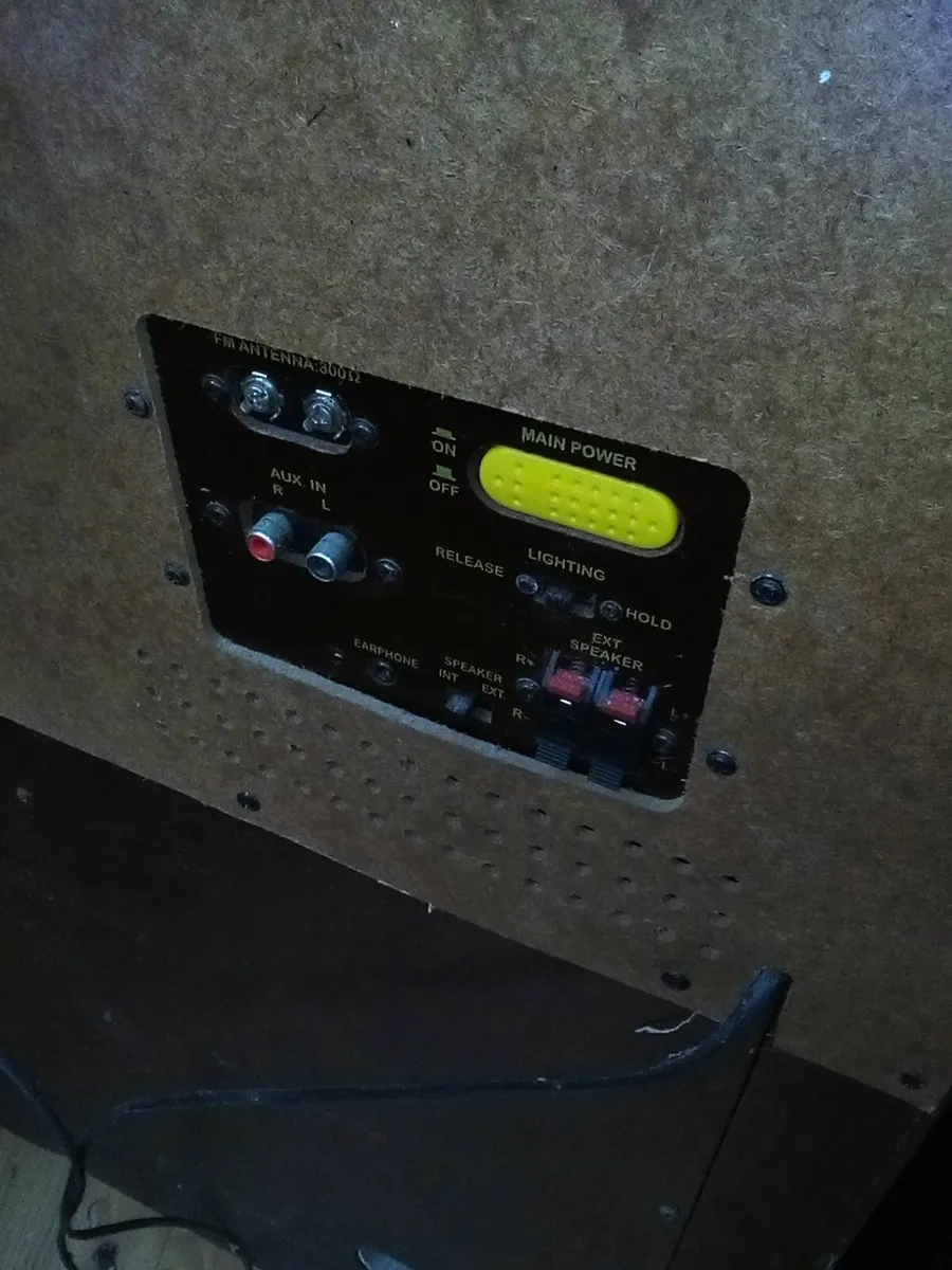 steepletone full size jukebox cd, radio,usb,lights - Image 4