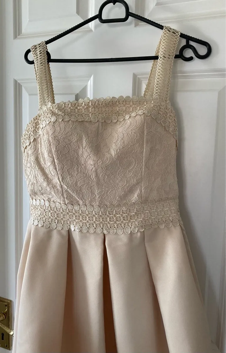 Little Mistress Lace Strappy Midi Dress - Image 2