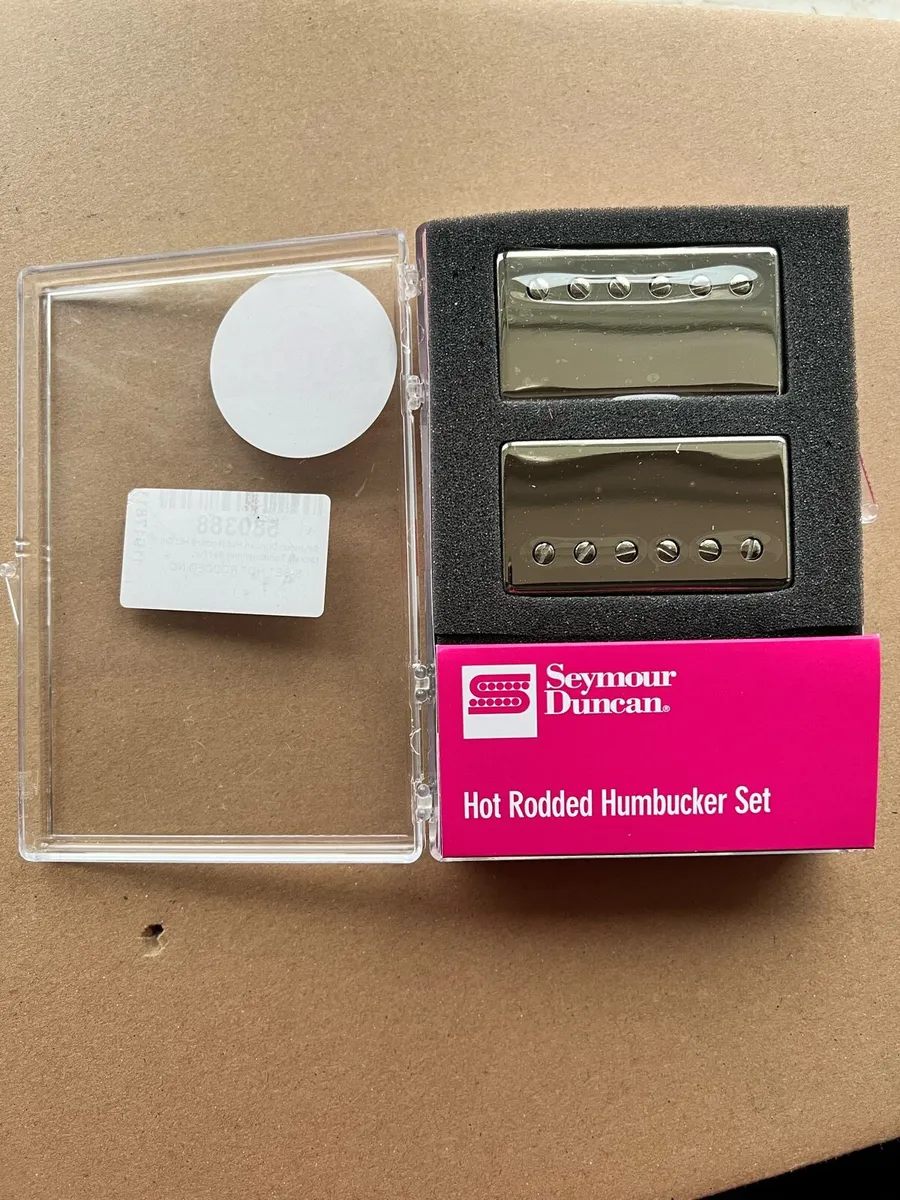 Seymour Duncan Hot Rodded Humbucker Set Nickel - Image 1