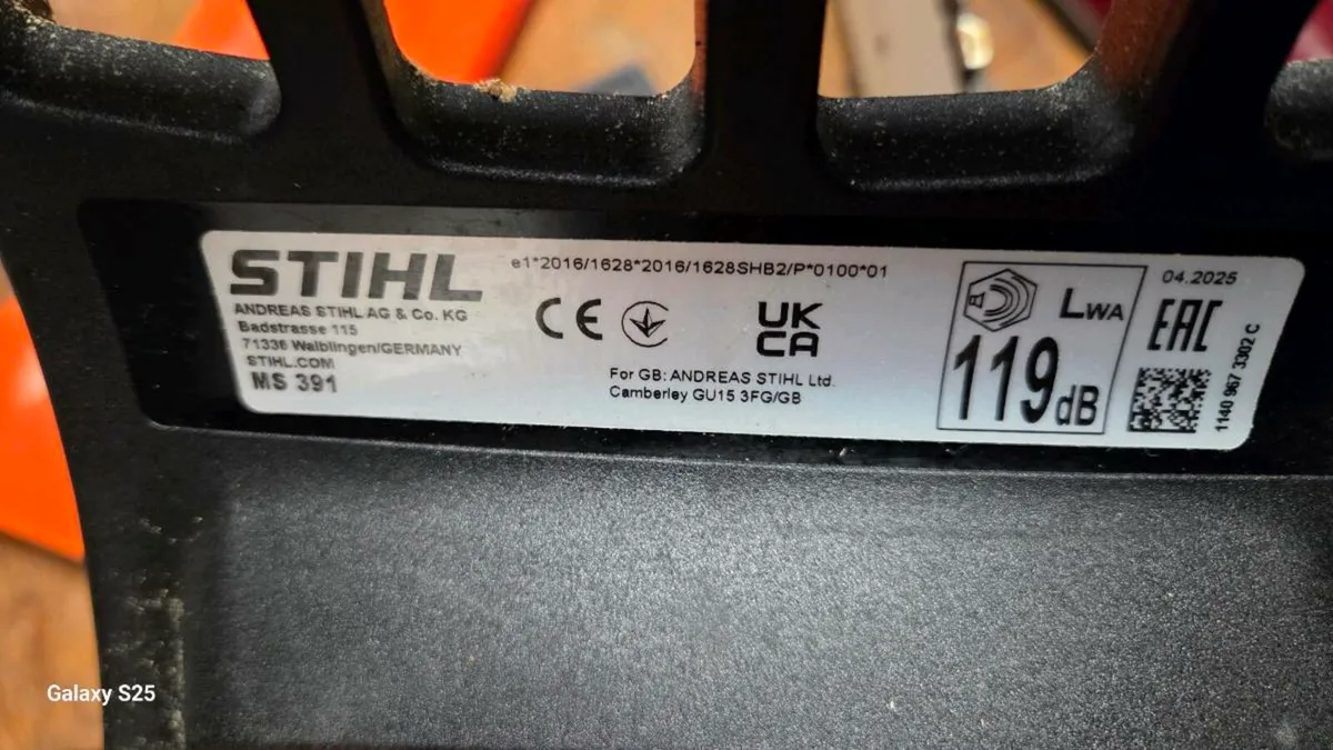 Stihl ms391 x 2 - Image 3