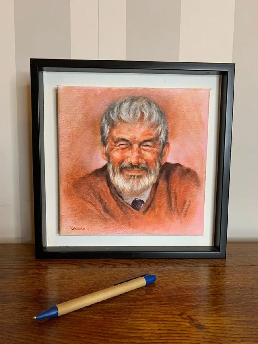 Oil on canvas - Portrait of a man by "Jackson". - Image 1