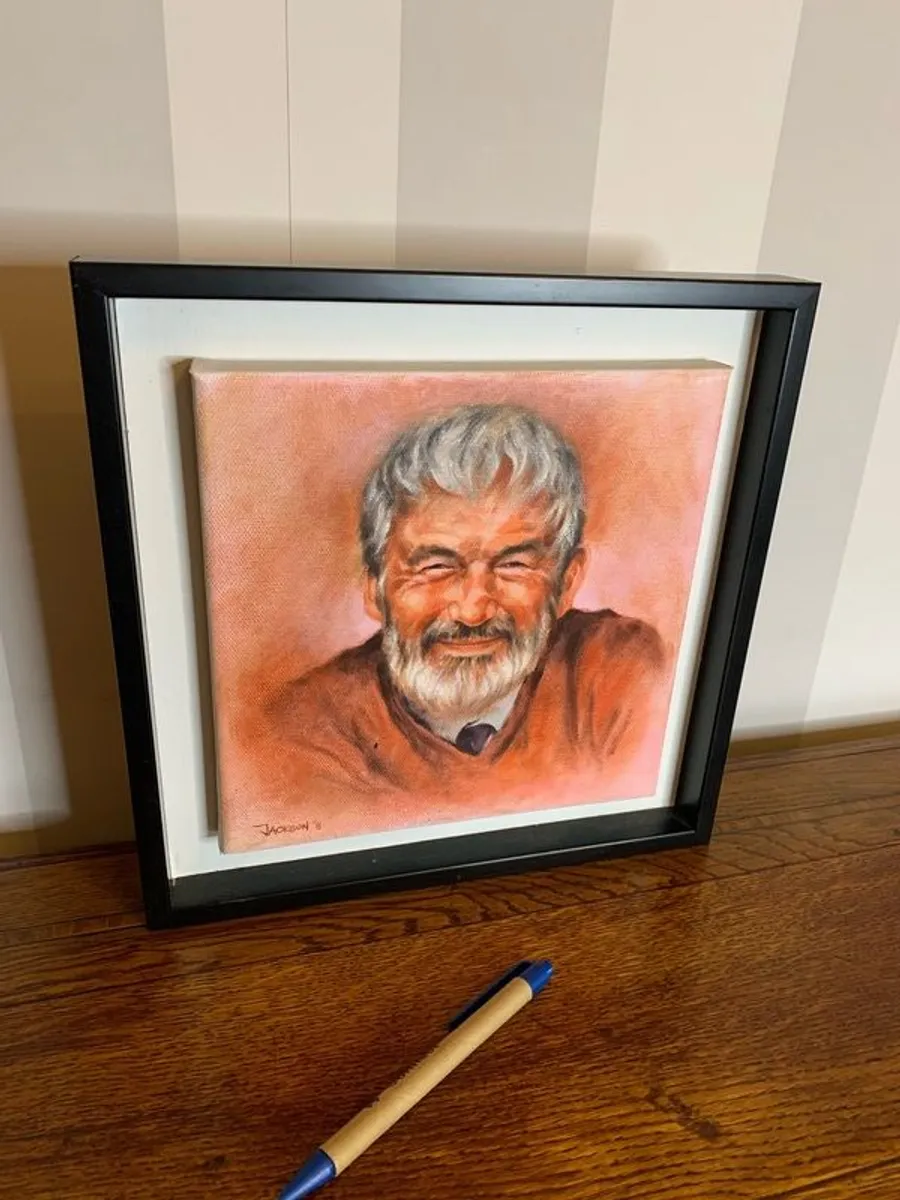 Oil on canvas - Portrait of a man by "Jackson". - Image 2