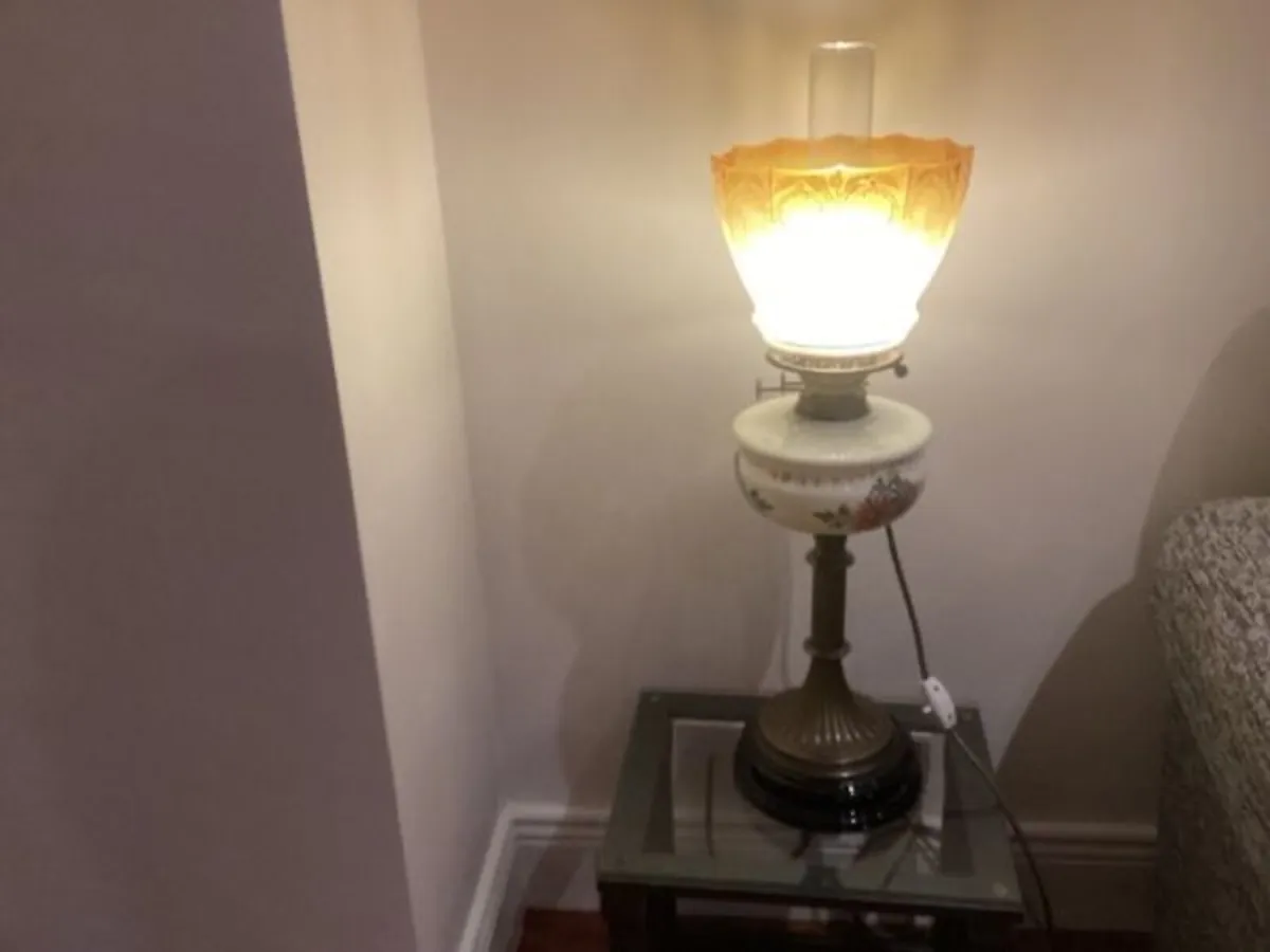 Antique Oil Lamp
