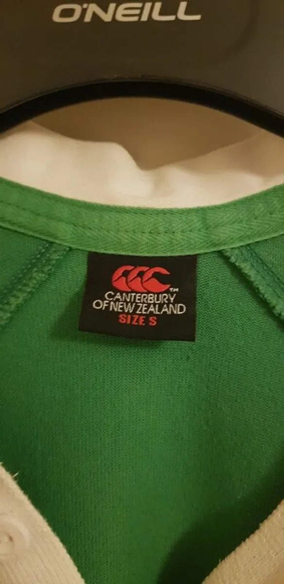 Vintage Ireland Mens Rugby Jersey 2004 Size S Long Sleeve - Image 2