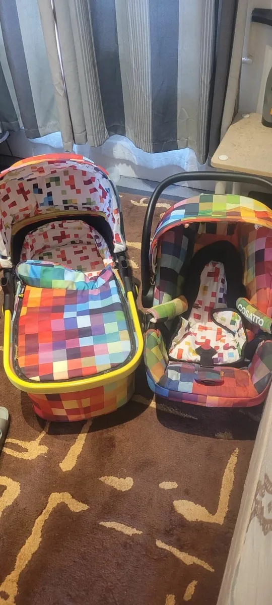 Cosatto Giggle 3-in-1 Travel System - Pixelate Edi - Image 4