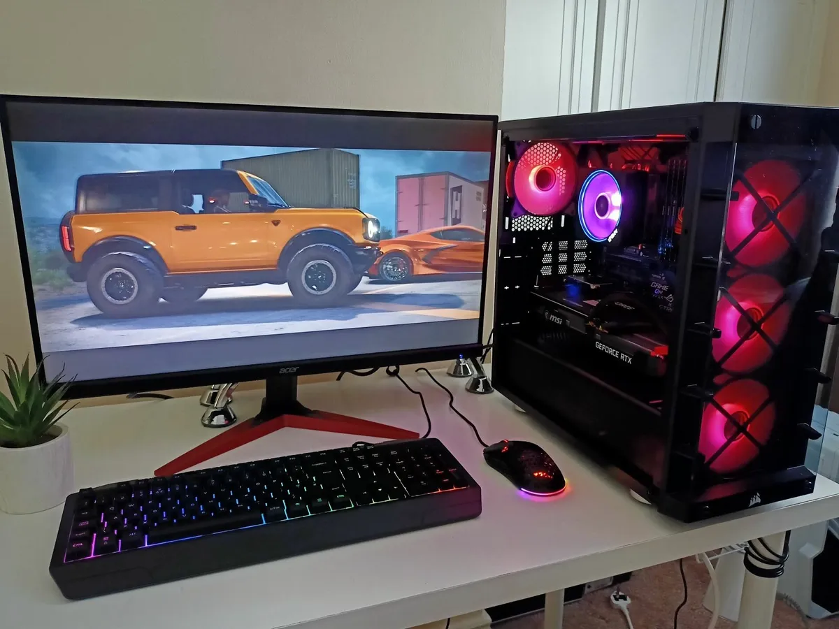 Gaming PC setup perfect for Gamers and Creators - Image 1