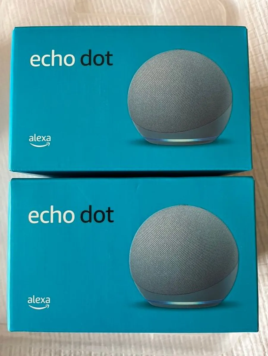 Amazon Echo Dot x 2 - Image 1